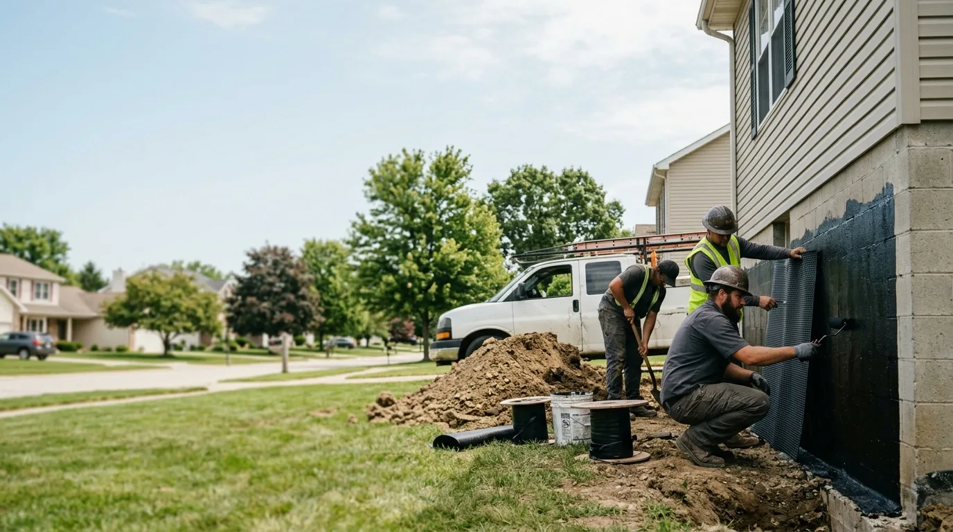 Basement Waterproofing in Marengo, OH near me